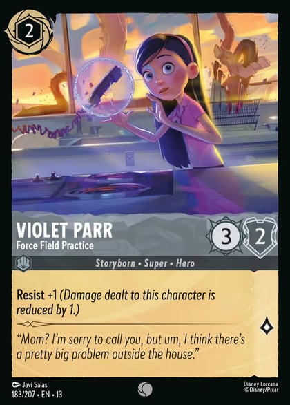 Violet Parr - Force Field Practice, Attack of the Vine! 183/204