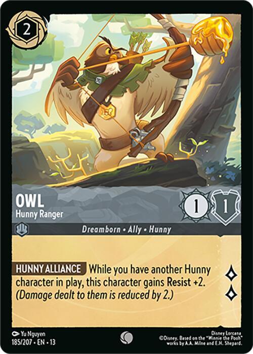 Owl - Hunny Ranger, Attack of the Vine! 185/204