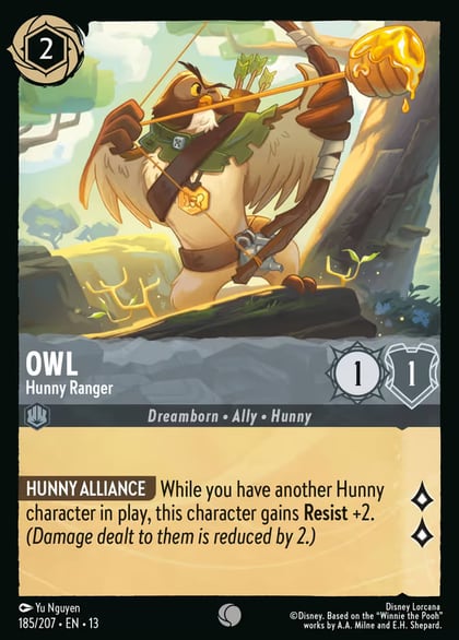 Owl - Hunny Ranger, Attack of the Vine! 185/204
