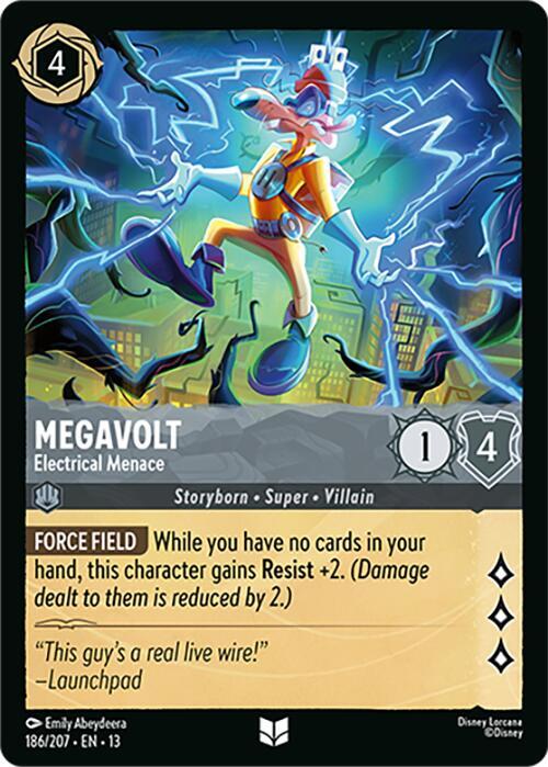 Megavolt - Electrical Menace, Attack of the Vine! 186/204