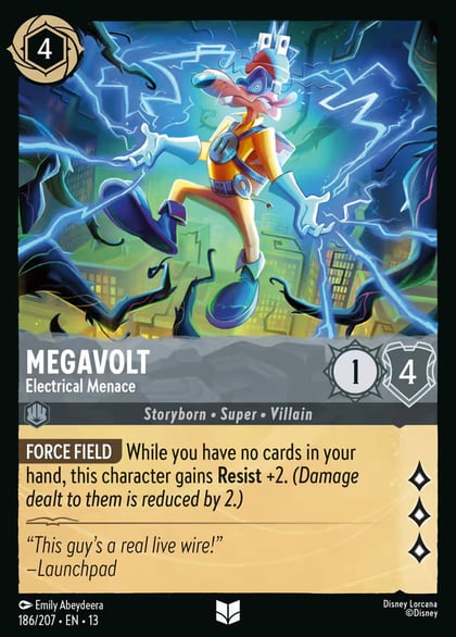 Megavolt - Electrical Menace, Attack of the Vine! 186/204