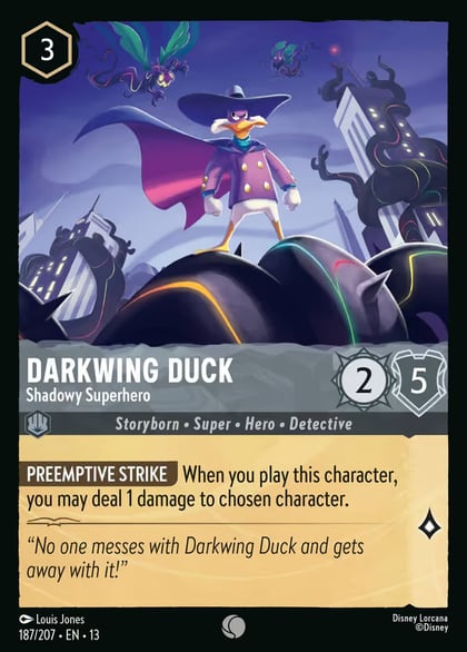 Darkwing Duck - Shadowy Superhero, Attack of the Vine! 187/204