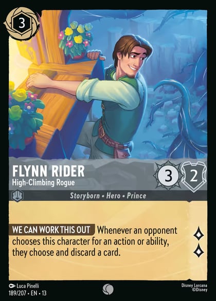 Flynn Rider - High-Climbing Rogue, Attack of the Vine! 189/204