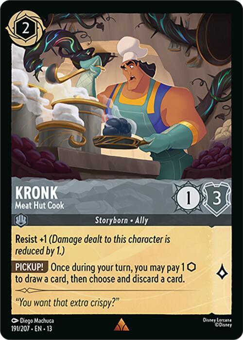 Kronk - Meat Hut Cook, Attack of the Vine! 191/204