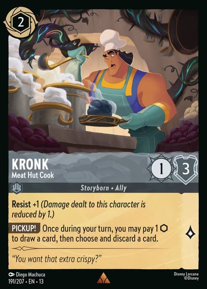 Kronk - Meat Hut Cook, Attack of the Vine! 191/204