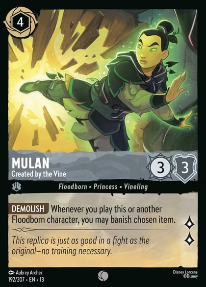 Mulan - Created by the Vine, Attack of the Vine! 192/204