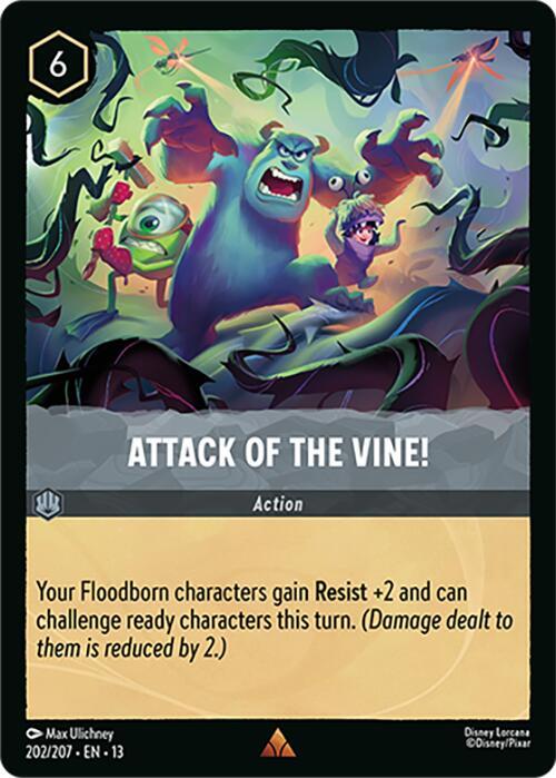 Attack of the Vine!, Attack of the Vine! 202/204