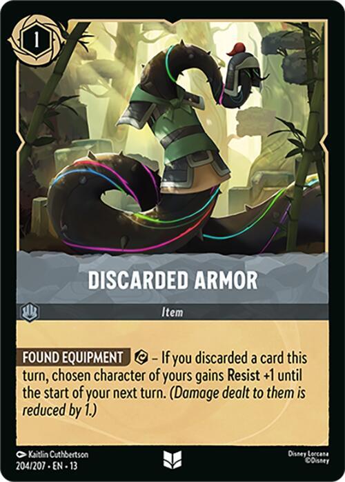 Discarded Armor, Attack of the Vine! 204/204
