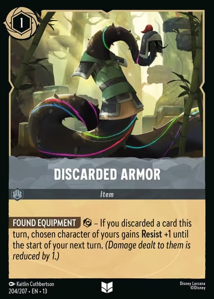 Discarded Armor, Attack of the Vine! 204/204