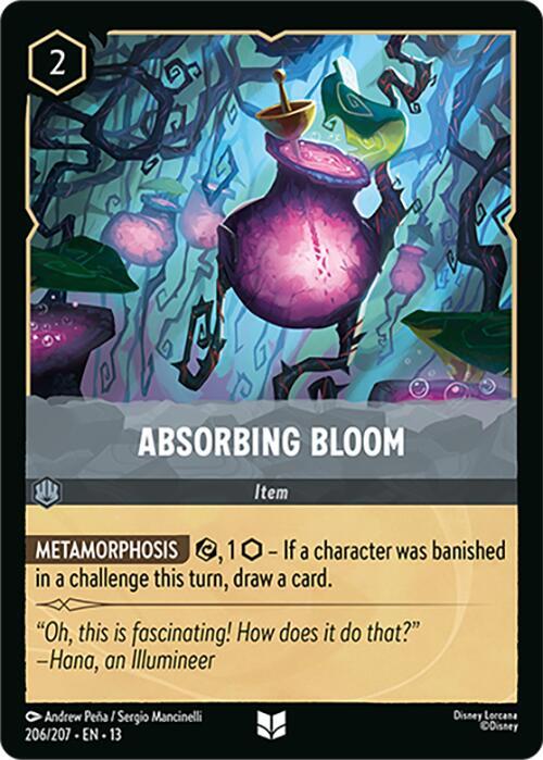 Absorbing Bloom, Attack of the Vine! 206/204