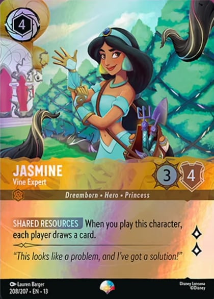Jasmine - Vine Expert (Epic), Attack of the Vine! 208/204