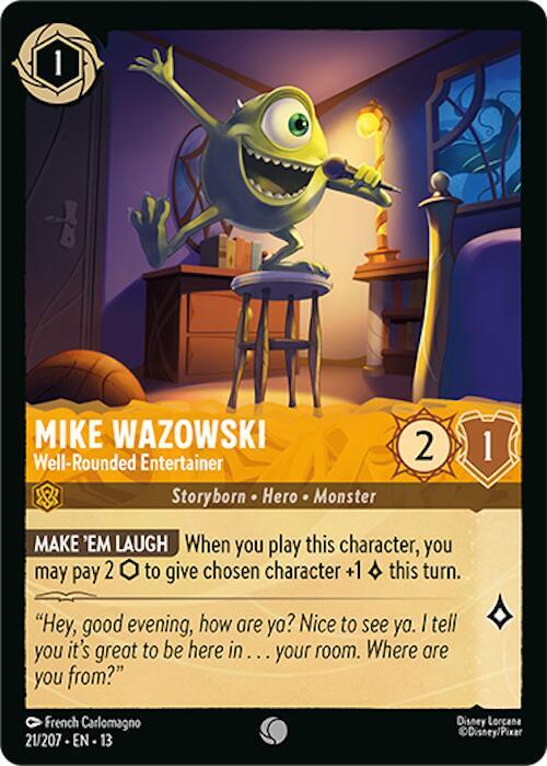 Mike Wazowski - Well-Rounded Entertainer, Attack of the Vine! 21/207