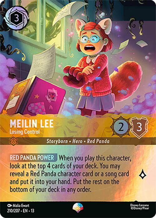 Meilin Lee - Losing Control (Epic), Attack of the Vine! 210/204