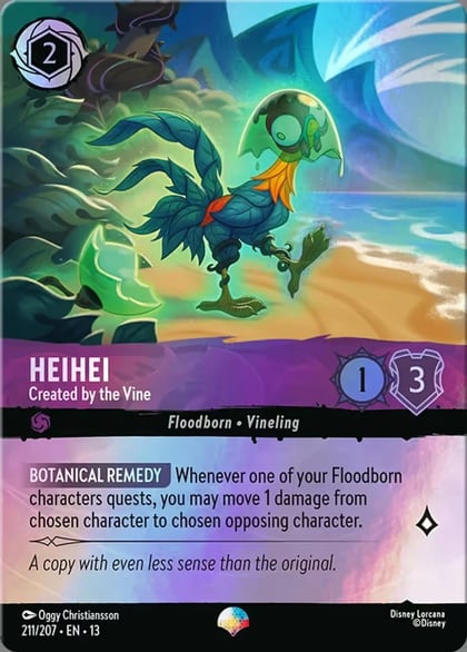 Heihei - Created by the Vine (Epic), Attack of the Vine! 211/204