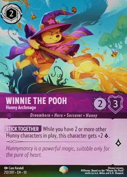 Winnie the Pooh - Hunny Archmage (Epic), Attack of the Vine! 212/204