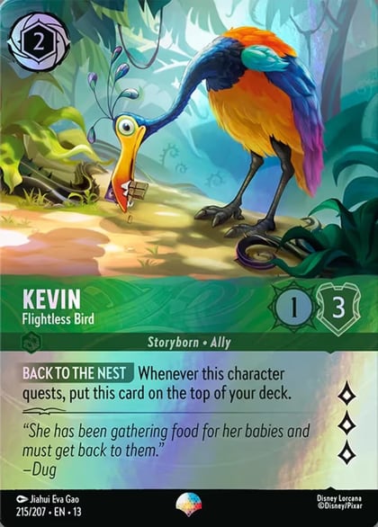Kevin - Flightless Bird (Epic), Attack of the Vine! 215/204