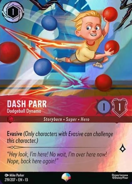 Dash Parr - Dodgeball Dynamo (Epic), Attack of the Vine! 219/204