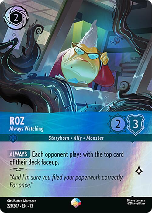 Roz - Always Watching (Epic), Attack of the Vine! 221/204