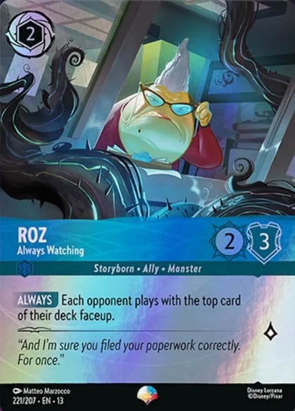 Roz - Always Watching (Epic), Attack of the Vine! 221/204