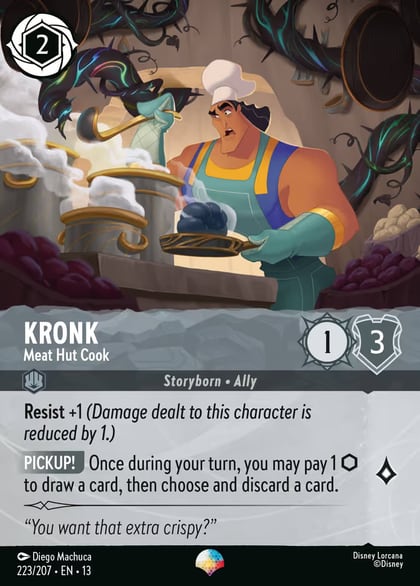 Kronk - Meat Hut Cook (Epic), Attack of the Vine! 223/204