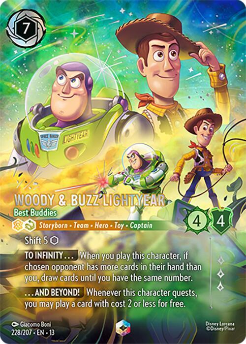Woody & Buzz Lightyear - Best Buddies (Enchanted), Attack of the Vine! 228/204
