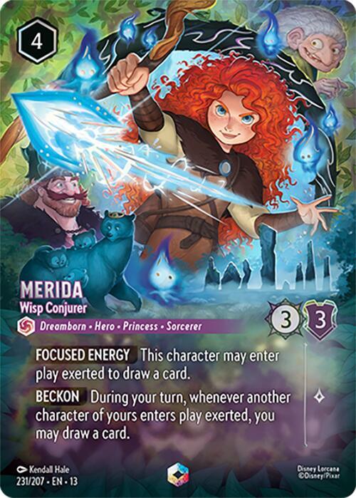Merida - Wisp Conjurer (Enchanted), Attack of the Vine! 231/204