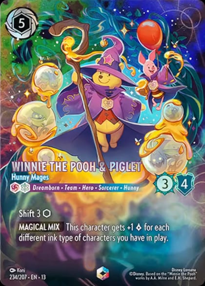 Winnie the Pooh & Piglet - Hunny Mages (Enchanted), Attack of the Vine! 234/204