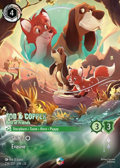 Tod & Copper - Best of Friends (Enchanted), Attack of the Vine! 236/204