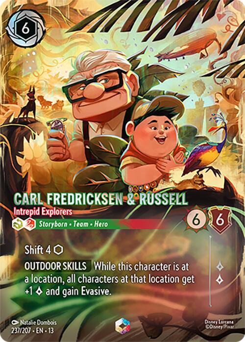Carl Fredricksen & Russell - Intrepid Explorers (Enchanted), Attack of the Vine! 237/204