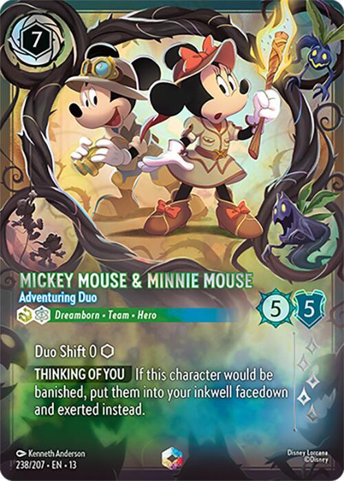 Mickey Mouse & Minnie Mouse - Adventuring Duo (Enchanted), Attack of the Vine! 238/204