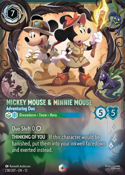 Mickey Mouse & Minnie Mouse - Adventuring Duo (Enchanted), Attack of the Vine! 238/204