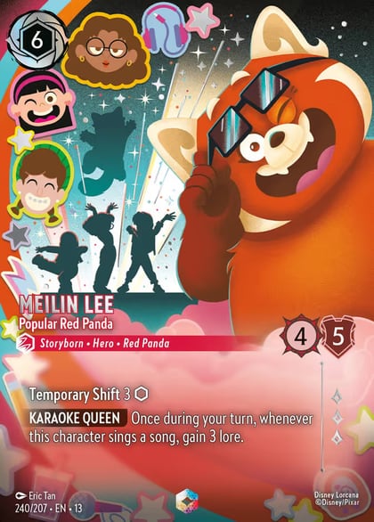 Meilin Lee - Popular Red Panda (Enchanted), Attack of the Vine! 240/204