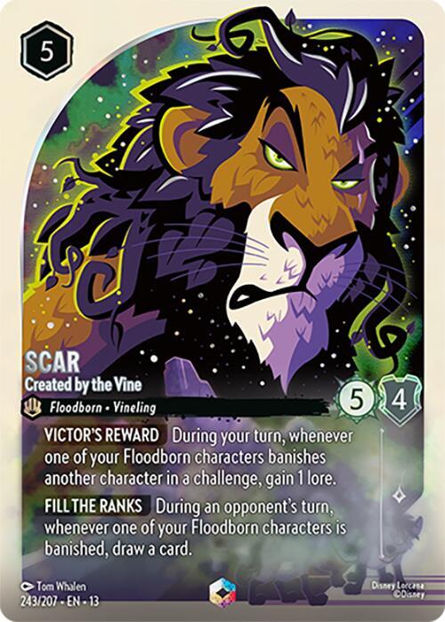 Scar - Created by the Vine (Enchanted), Attack of the Vine! 243/204