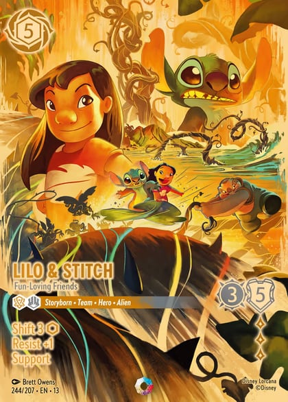 Lilo & Stitch - Fun-Loving Friends (Iconic), Attack of the Vine! 244/204