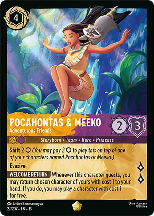 Pocahontas & Meeko - Adventurous Friends, Attack of the Vine! 27/204