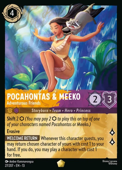 Pocahontas & Meeko - Adventurous Friends, Attack of the Vine! 27/204