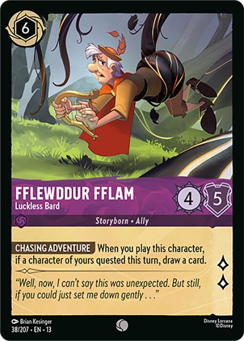 Fflewddur Fflam - Luckless Bard, Attack of the Vine! 38/204
