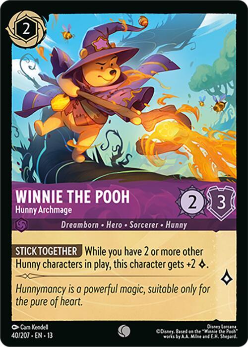 Winnie the Pooh - Hunny Archmage, Attack of the Vine! 40/204