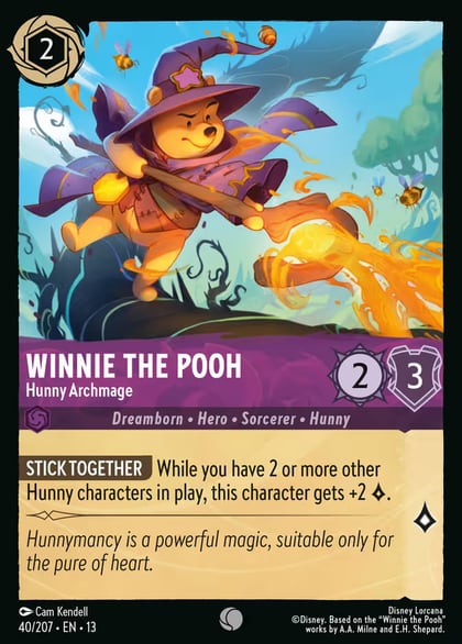 Winnie the Pooh - Hunny Archmage, Attack of the Vine! 40/204
