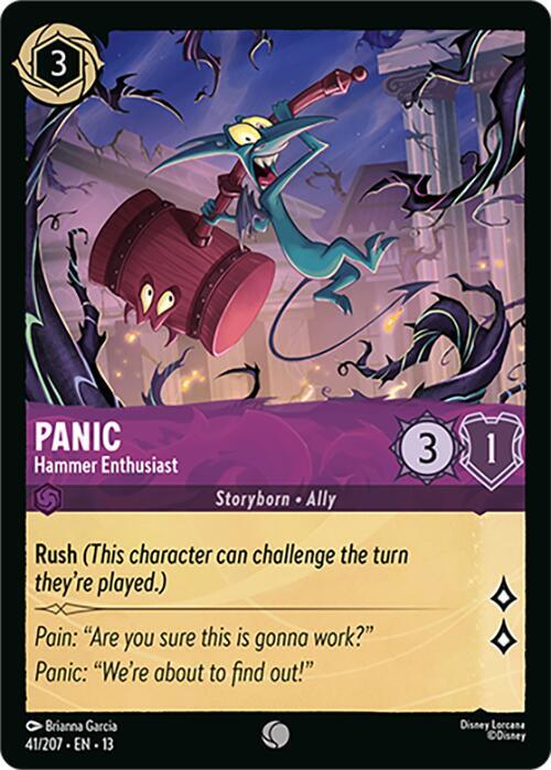Panic - Hammer Enthusiast, Attack of the Vine! 41/204