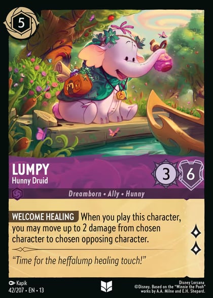 Lumpy - Hunny Druid, Attack of the Vine! 42/204