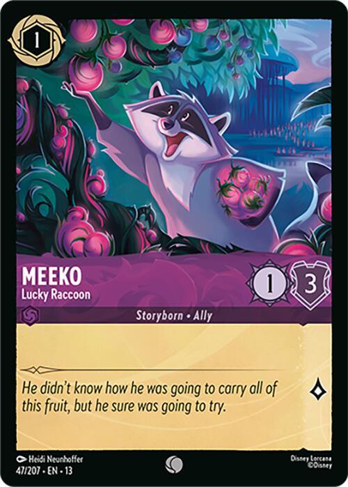 Meeko - Lucky Raccoon, Attack of the Vine! 47/204