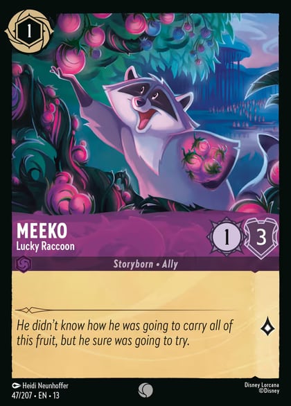 Meeko - Lucky Raccoon, Attack of the Vine! 47/204