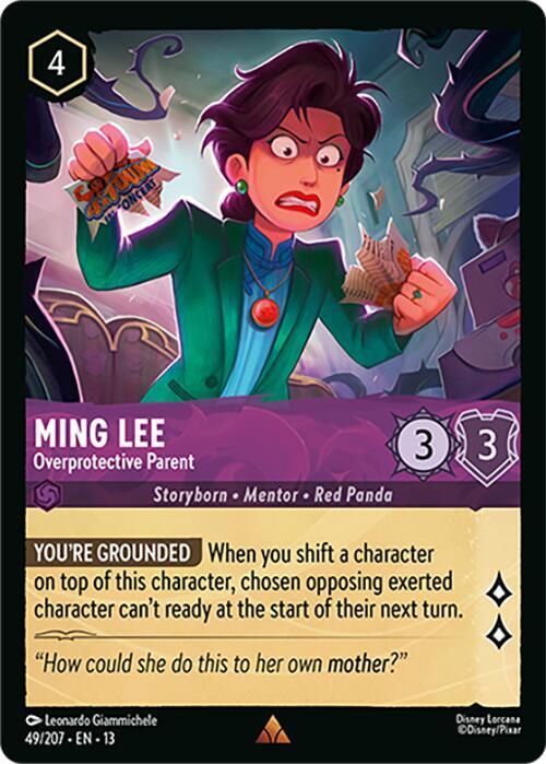 Ming Lee - Overprotective Parent, Attack of the Vine! 49/204