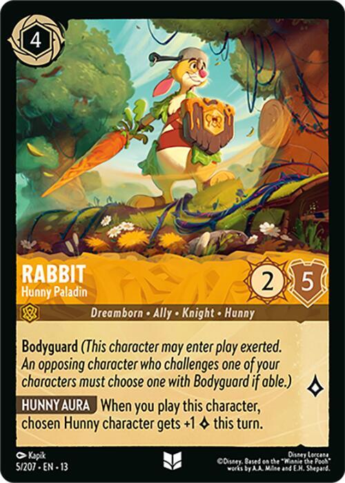 Rabbit - Hunny Paladin, Attack of the Vine! 5/204