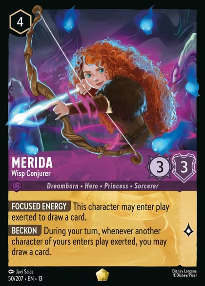 Merida - Wisp Conjurer, Attack of the Vine! 50/204