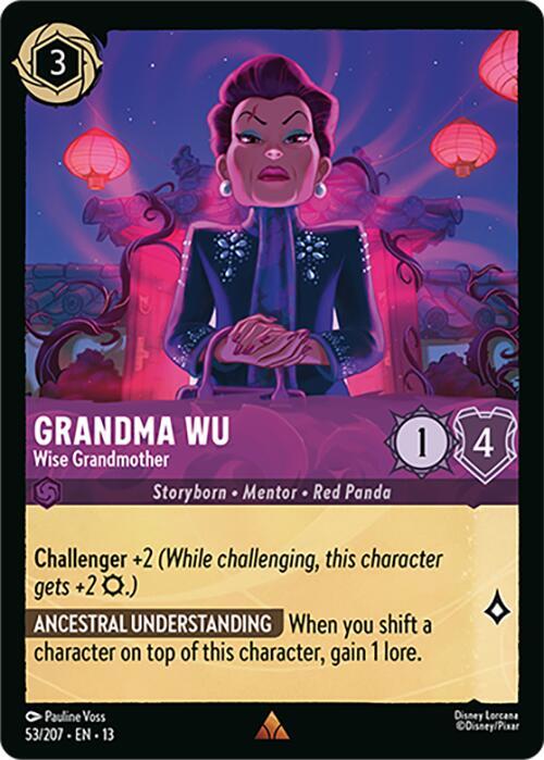 Grandma Wu - Wise Grandmother, Attack of the Vine! 53/204