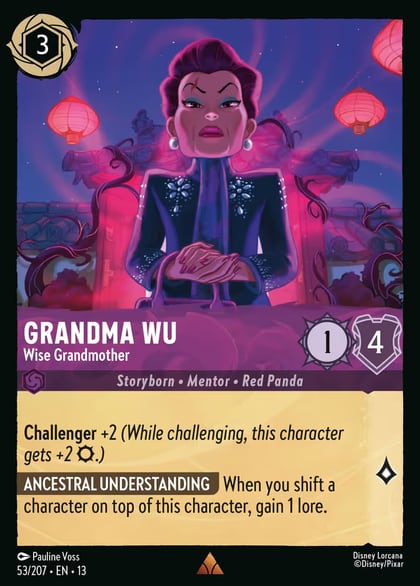 Grandma Wu - Wise Grandmother, Attack of the Vine! 53/204