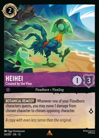 Heihei - Created by the Vine, Attack of the Vine! 54/204