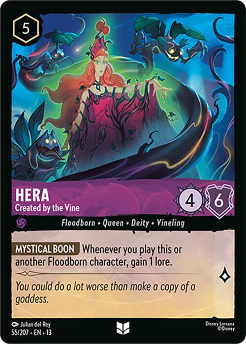 Hera - Created by the Vine, Attack of the Vine! 55/204